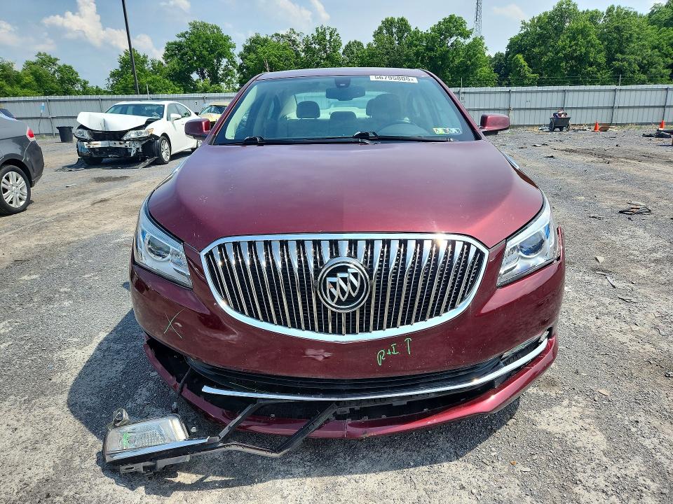 2015 Buick Lacrosse VIN 1G4GB5GR2FF238721 COPART salvage auction — FRONT END, Pa - Certificate Of Salvage, sold $850 on 2026-07-09 (photo 5)