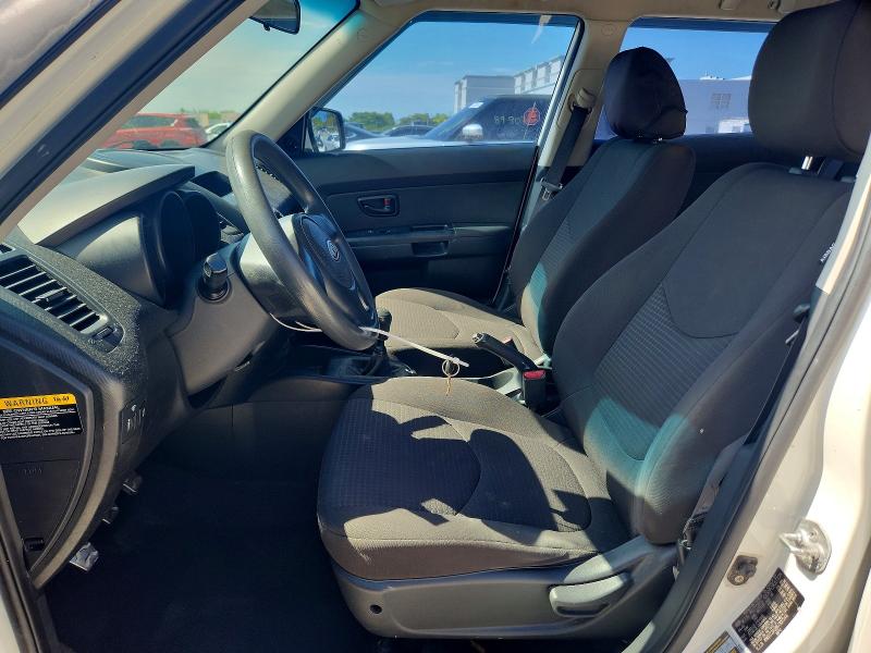 2011 Kia Soul VIN KNDJT2A18B7307344 COPART salvage auction — FRONT END, FL - CERT OF TITLE SLVG REBUILDABLE, sold $400 on 2026-07-07 (photo 7)