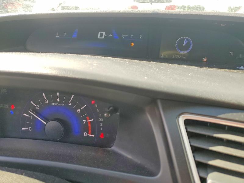2013 Honda Civic VIN 2HGFB2F45DH108787 COPART salvage auction — FRONT END, On - Permit No Brand - Unfit, sold $2,600 on 2026-07-02 (photo 9)