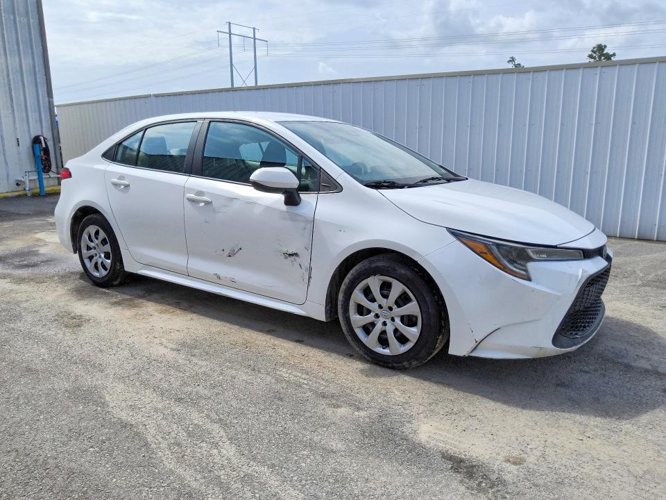 2021 Toyota Corolla VIN 5YFEPMAE7MP178647 COPART salvage auction — SIDE, LA - CERTIFICATE OF TITLE, sold $3,050 on 2026-07-23 (photo 4)