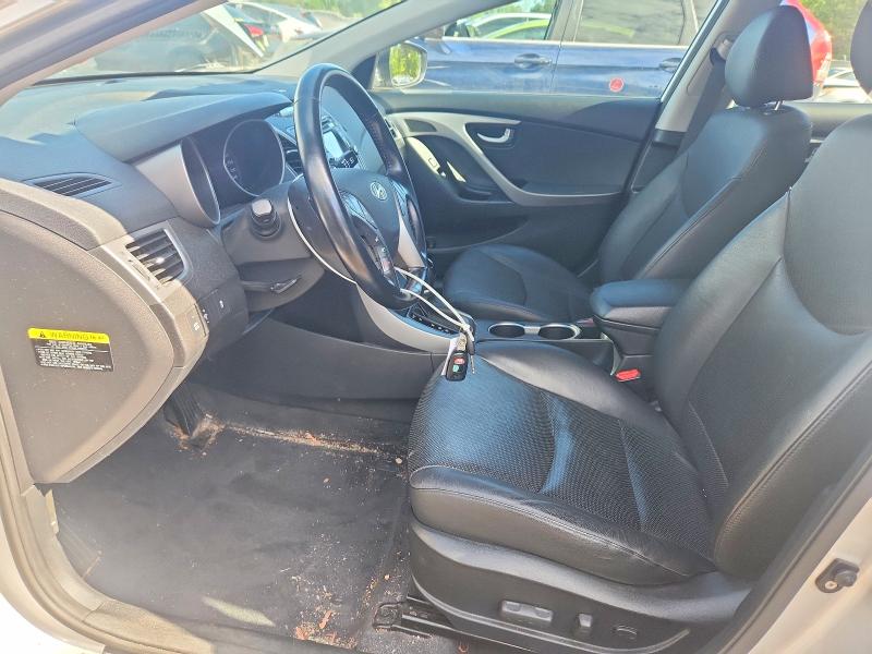 2014 Hyundai Elantra VIN KMHDH4AH5EU189715 COPART salvage auction — SIDE, On - Permit No Brand - Unfit, sold $2,200 on 2026-07-16 (photo 7)