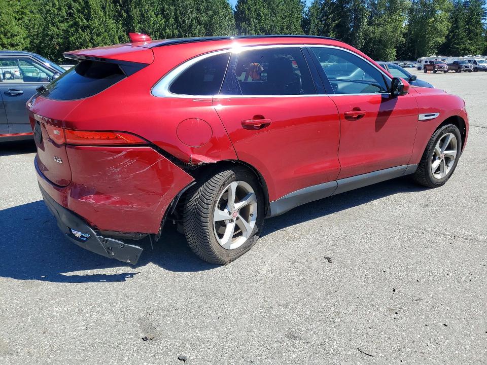 2019 Jaguar F-pace VIN SADCJ2FX4KA369892 COPART salvage auction — REAR END, Wa - Bill Of Sale, sold $3,350 on 2026-07-06 (photo 3)