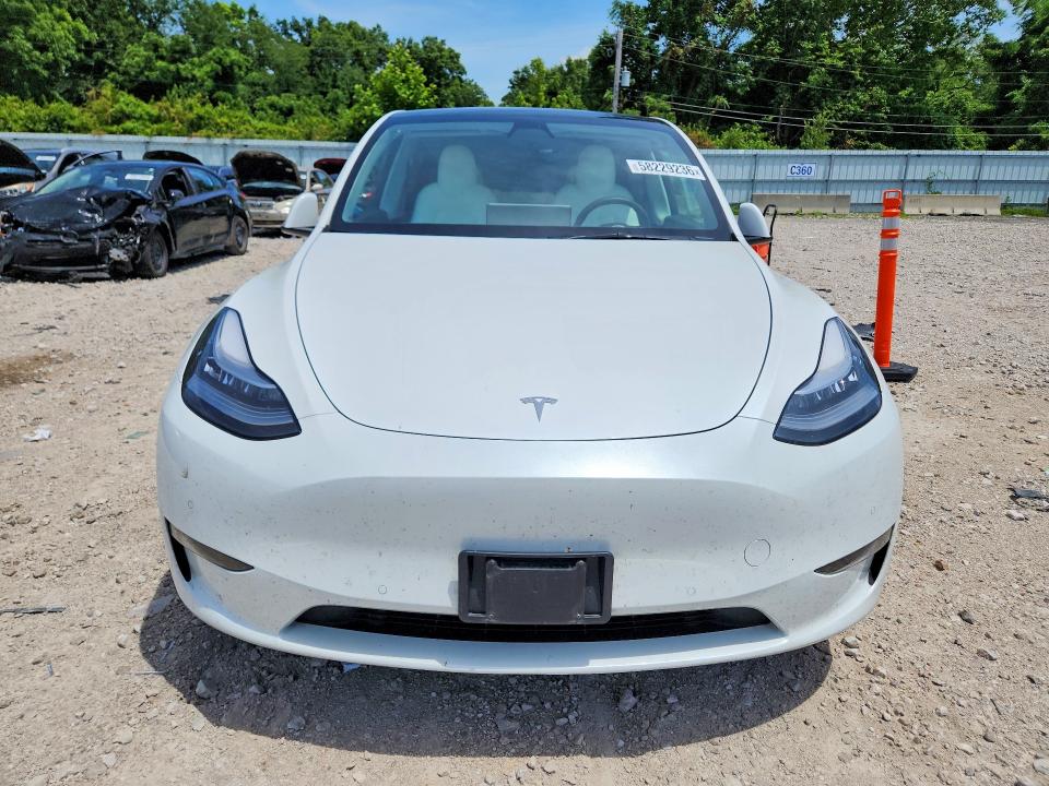 2020 Tesla VIN 5YJYGDEE7MF210323 COPART salvage auction — SIDE, Il - Salvage Certificate, sold $16,000 on 2026-07-31 (photo 5)