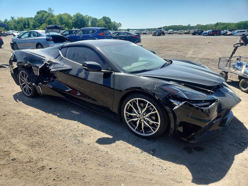 2023 Chevrolet Corvette stingray VIN 1G1YA2D41P5122882 COPART salvage auction — ALL OVER, Ma - Cert Of Title-Salvage, sold $27,000 on 2026-07-15 (photo 4)