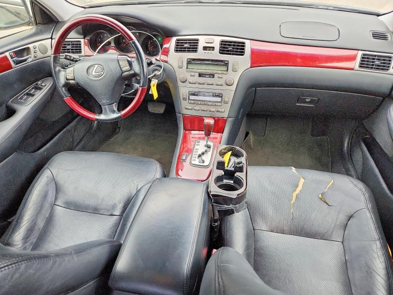 2005 Lexus ES VIN JTHBA30G555110569 COPART salvage auction — FRONT END, La - Cert Of Title-Salvage, sold $600 on 2026-07-16 (photo 8)