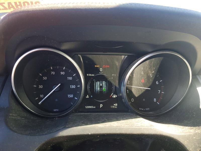 2016 Land rover VIN SALVP2BG8GH079557 COPART salvage auction — FRONT END, In - Cert Of Title-Salvage Title, sold $250 on 2026-07-21 (photo 9)