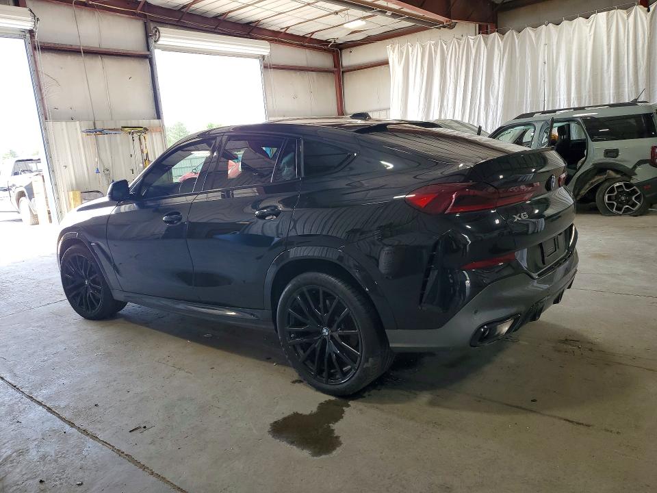 2024 BMW X6 VIN 5UX33EX05R9U96573 COPART salvage auction — FRONT END, NY - MV-907A SALVAGE CERTIFICATE, sold $8,200 on 2026-07-27 (photo 2)