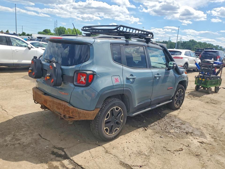 2016 Jeep VIN ZACCJBCTXGPD92775 COPART salvage auction — FRONT END, Mi - Certificate Of Title, sold $1,150 on 2026-07-08 (photo 3)