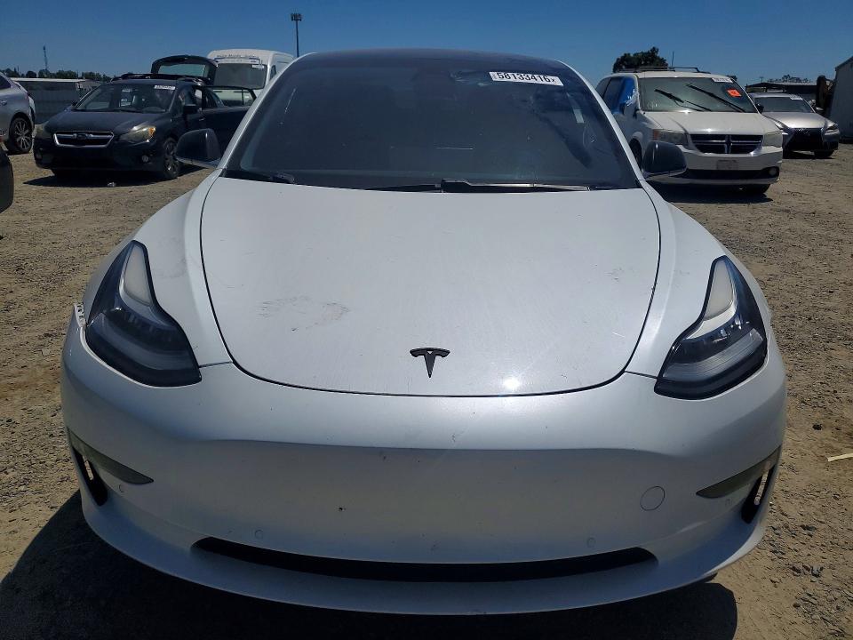 2020 Tesla VIN 5YJ3E1EC0LF602006 COPART salvage auction — FRONT END, Salvage Title, sold $15 on 2026-07-28 (photo 5)
