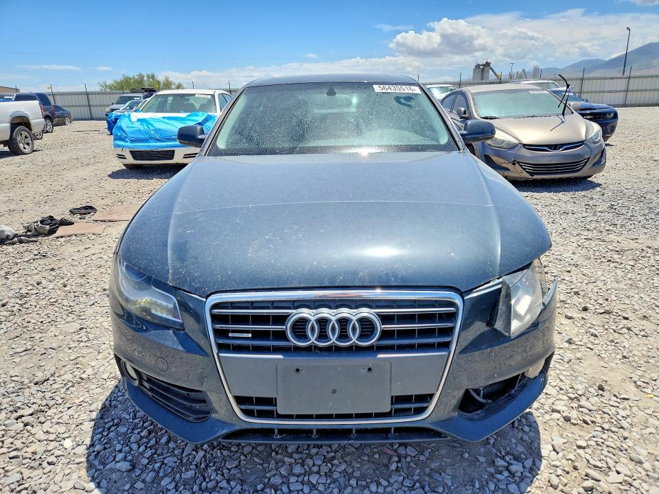 2011 Audi A4 VIN WAUFFAFL0BN039741 COPART salvage auction — FRONT END, Ut - Salvage Certificate, sold $700 on 2026-07-28 (photo 5)