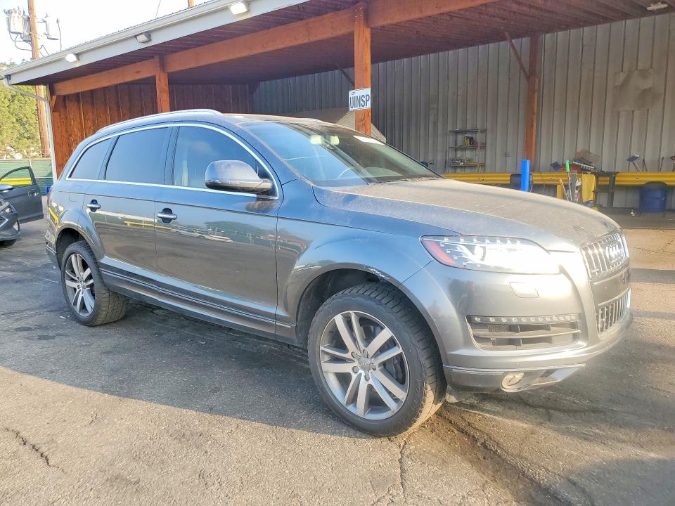 2012 Audi Q7 VIN WA1LGAFE0CD010018 COPART salvage auction — FRONT END, Co - Certificate Of Title, sold $1,300 on 2026-07-14 (photo 4)