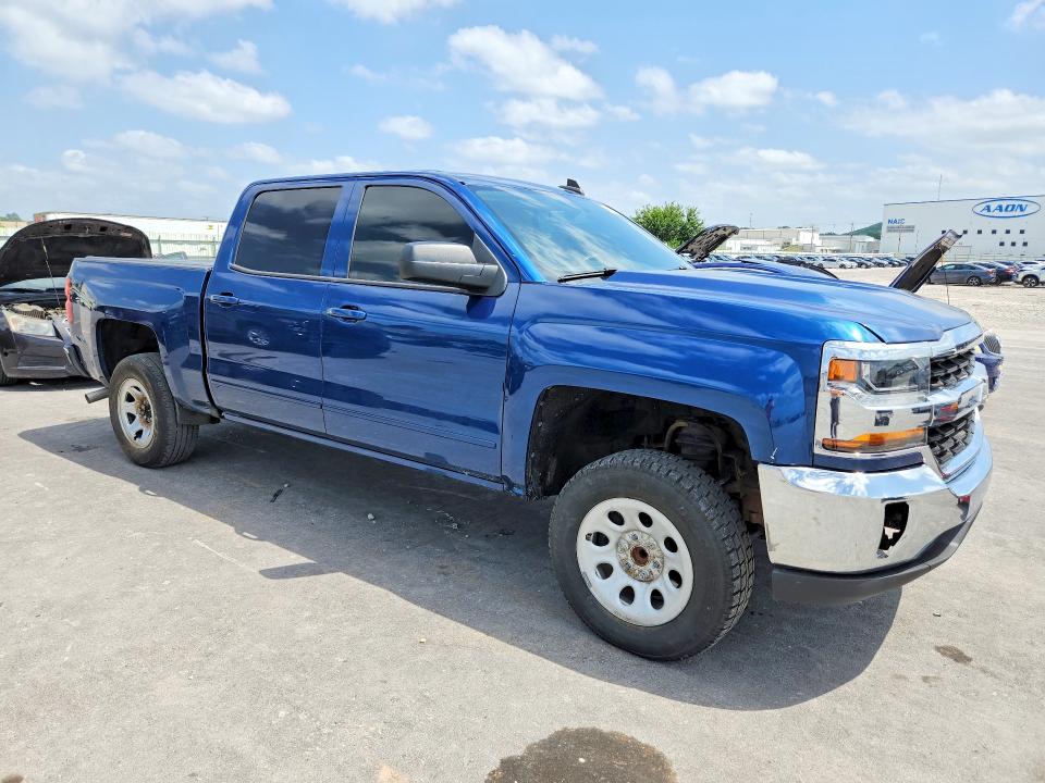 2018 Chevrolet Silverado VIN 3GCPCREC5JG139552 COPART salvage auction — HAIL, Ok - Cert Of Title-Salvage, sold $6,300 on 2026-07-24 (photo 4)