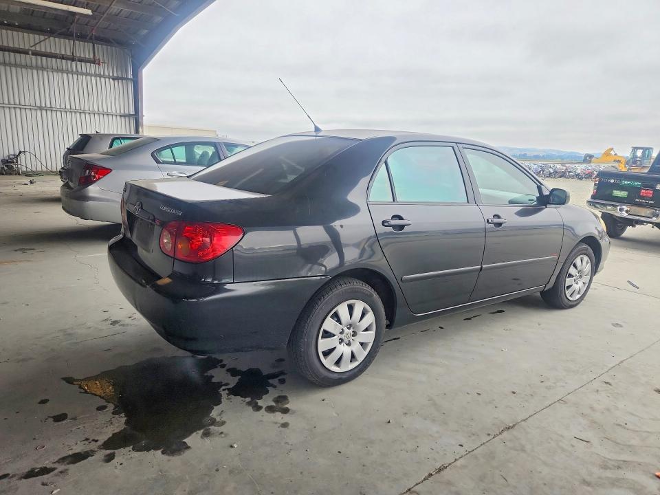 2003 Toyota Corolla VIN JTDBR32E630036062 COPART salvage auction — FRONT END, Ca - Salvage Certificate, sold $400 on 2026-07-09 (photo 3)