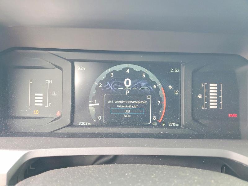 2025 Toyota Tacoma VIN 3TMKB5FN4SM036177 COPART salvage auction — REAR END, Ct - Cert Of Title-Salvage, sold $16,200 on 2026-07-03 (photo 9)