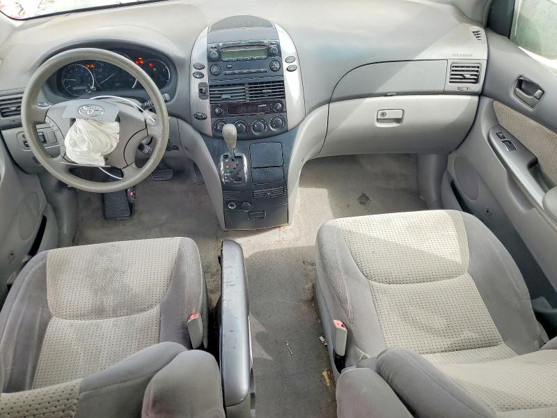 2009 Toyota Sienna VIN 5TDZK23C39S276086 COPART salvage auction — FRONT END, Ca - Salvage Certificate, sold $625 on 2026-07-06 (photo 8)