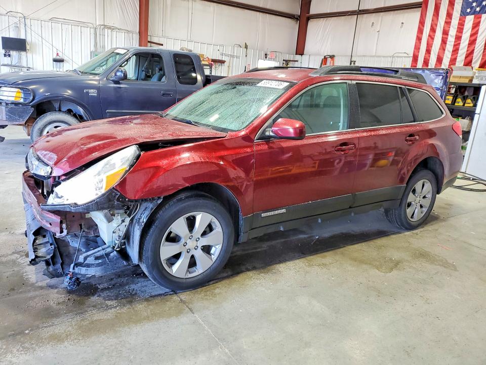 2012 Subaru Outback VIN 4S4BRBCC4C3299653 COPART salvage auction — FRONT END, Id - Salvage Certificate Of Title, sold $1,200 on 2026-07-27 (photo 1)
