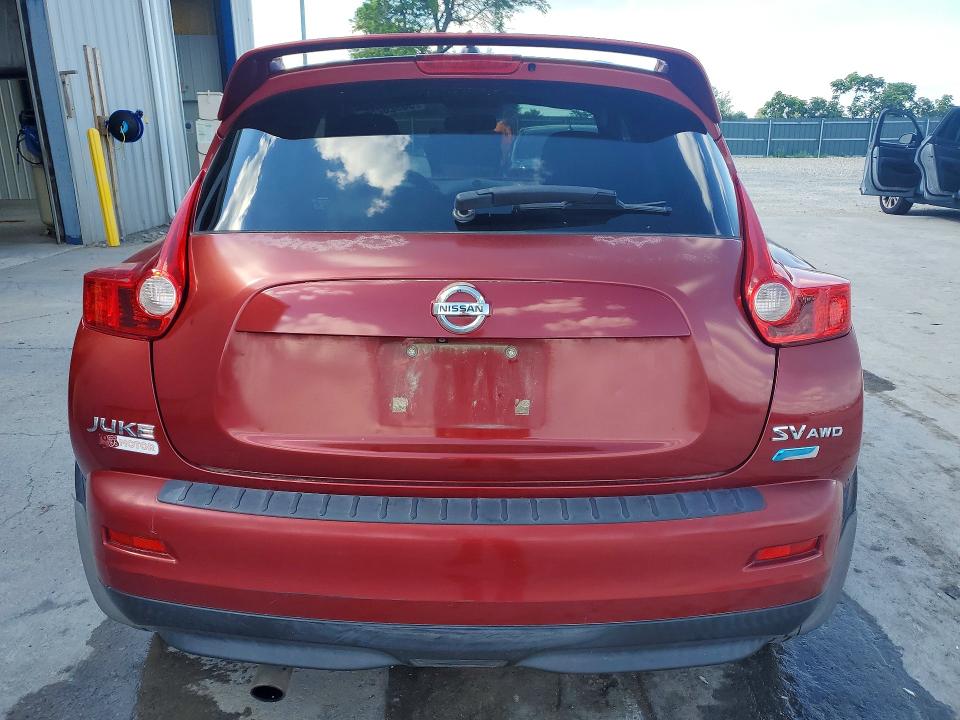 2013 Nissan VIN JN8AF5MV2DT215121 COPART salvage auction — HAIL, Mo - Salvage Certificate Of Title, sold $1,550 on 2026-07-20 (photo 6)