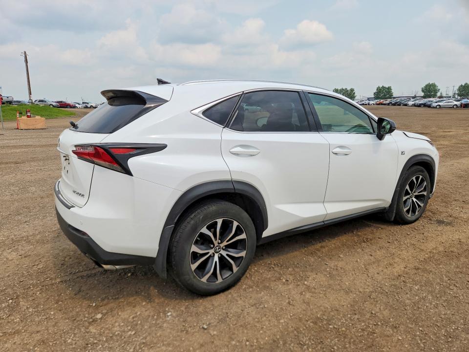 2016 Lexus Nx VIN JTJBARBZ2G2067930 COPART salvage auction — FRONT END, Ab - Bos - Salvage, sold $3,100 on 2026-07-28 (photo 3)