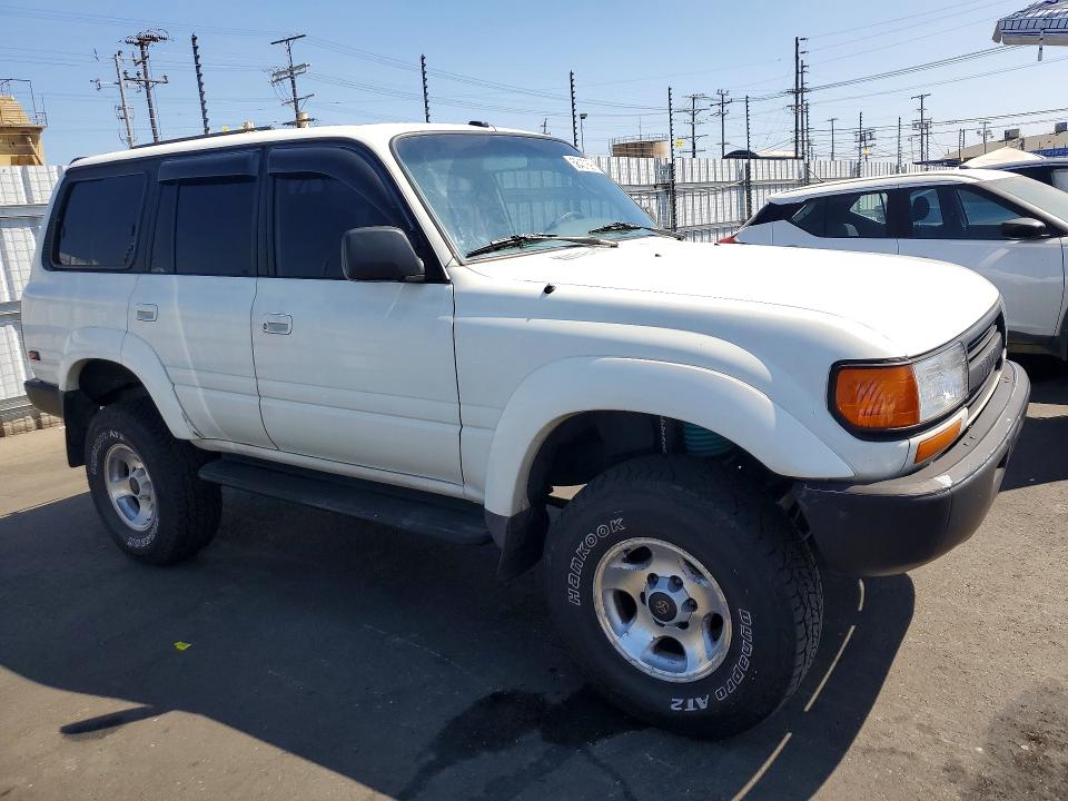 1991 Toyota Land cruiser VIN JT3FJ80W1M0032976 COPART salvage auction — MINOR DENT/SCRATCHES, Ca - Dis/Dlr/Exp Only Clean Title, sold $6,500 on 2026-07-06 (photo 4)