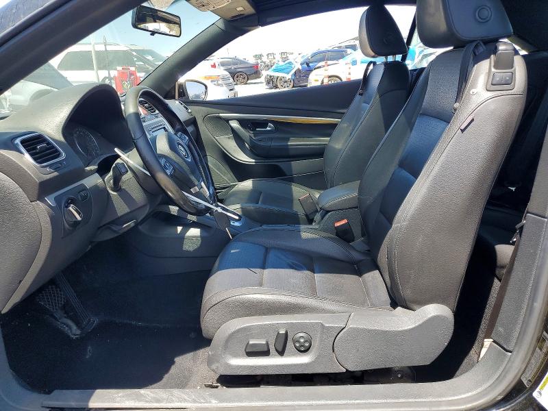 2012 Volkswagen Eos VIN WVWBW7AH4CV018948 COPART salvage auction — REAR END, Ca - Salvage Certificate, sold $1,150 on 2026-08-11 (photo 7)