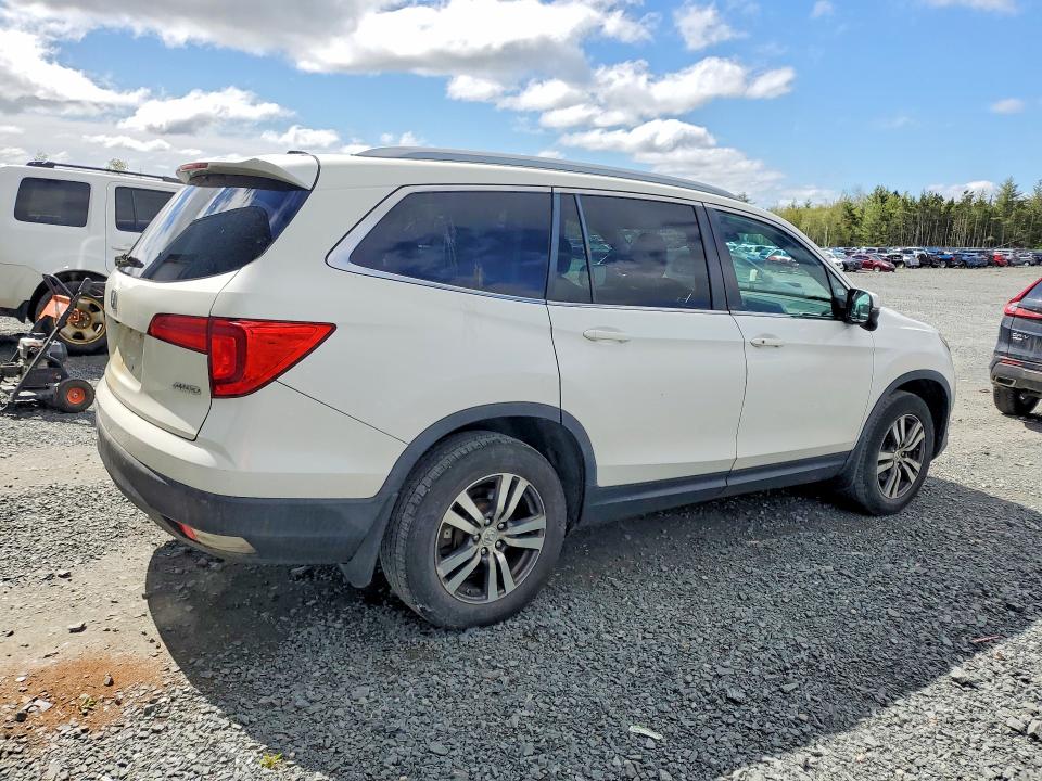 2016 Honda Pilot VIN 5FNYF6H57GB507686 COPART salvage auction — SIDE, Ns - Cert Of Registration, sold $3,100 on 2026-07-09 (photo 3)