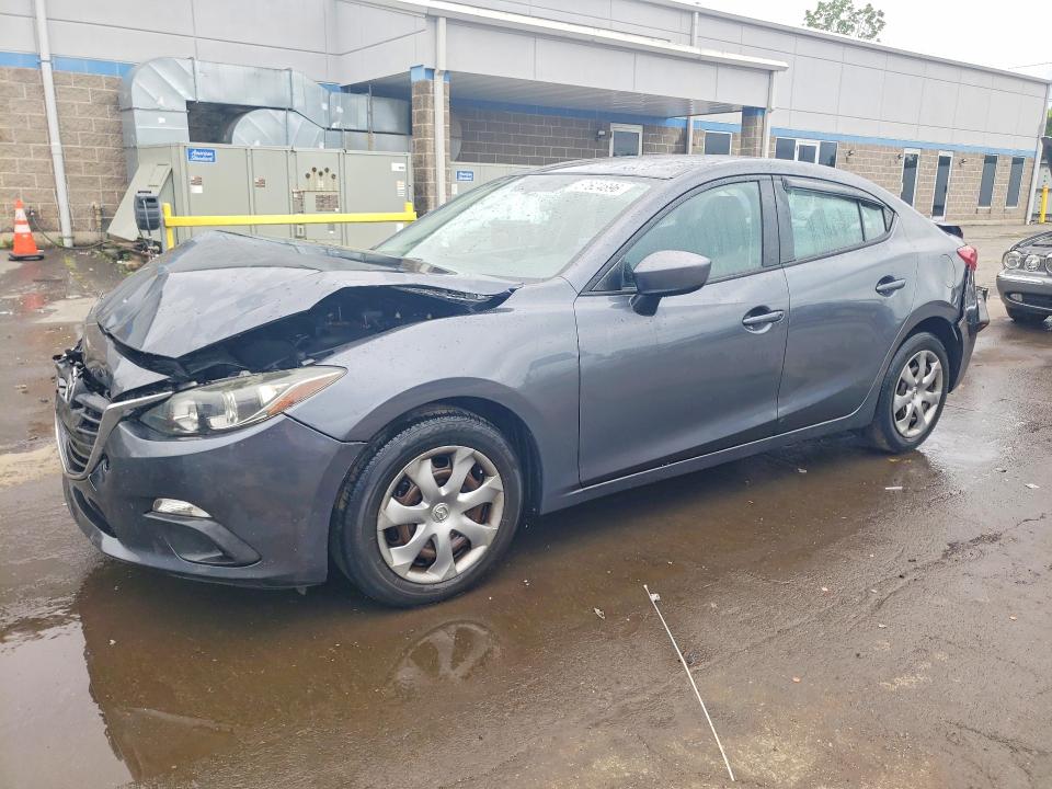2014 Mazda 3 VIN JM1BM1U72E1195174 COPART salvage auction — REAR END, Ct - Cert Of Title-Salvage, sold $600 on 2026-07-31 (photo 1)