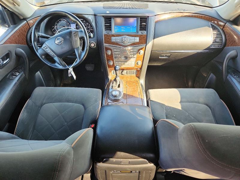 2017 Nissan Armada VIN JN8AY2NC0H9506452 COPART salvage auction — MECHANICAL, Wv - Certificate Of Title (P), sold $2,700 on 2026-07-08 (photo 8)