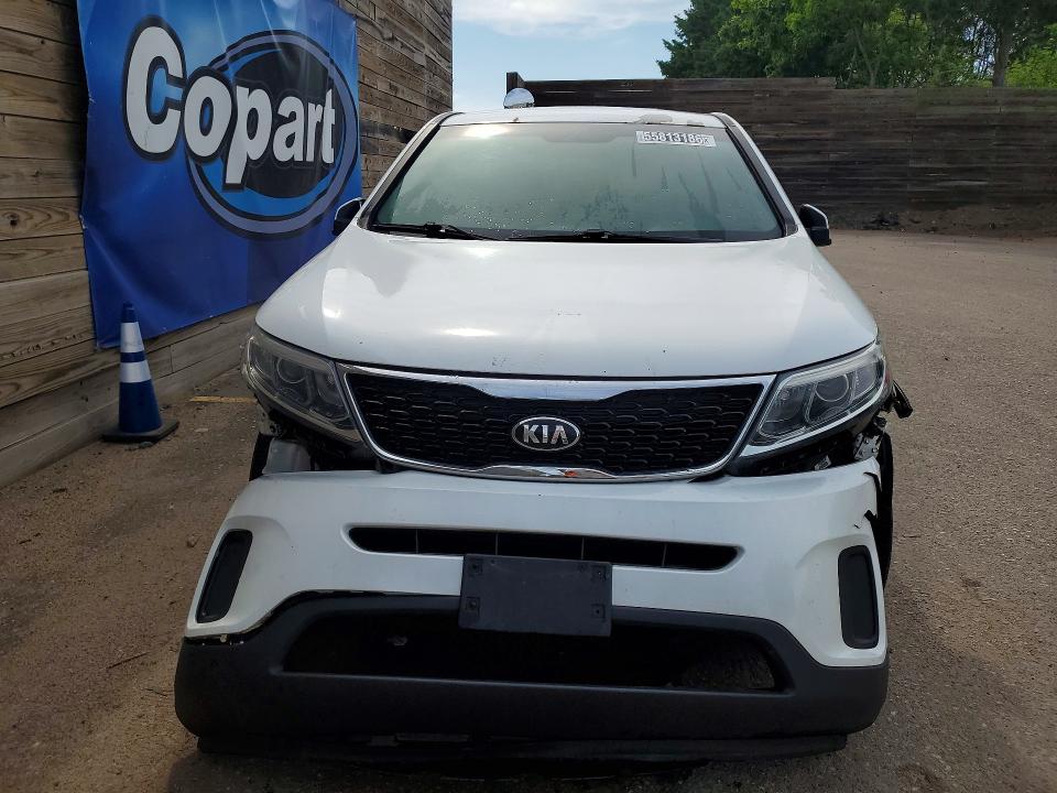 2015 Kia Sorento VIN 5XYKT3A63FG579296 COPART salvage auction — FRONT END, Wv - Certificate Of Title, sold $450 on 2026-07-07 (photo 5)