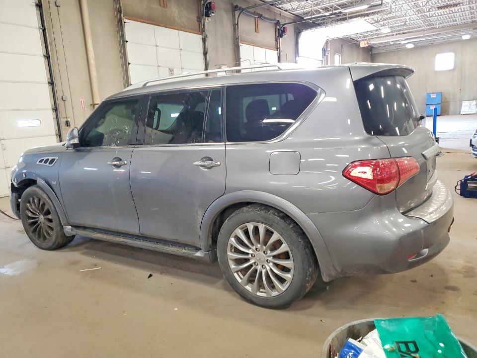 2016 Infiniti Qx80 VIN JN8AZ2NE3G9120346 COPART salvage auction — MECHANICAL, VA - CERTIFICATE OF TITLE, sold $2,600 on 2026-07-14 (photo 2)