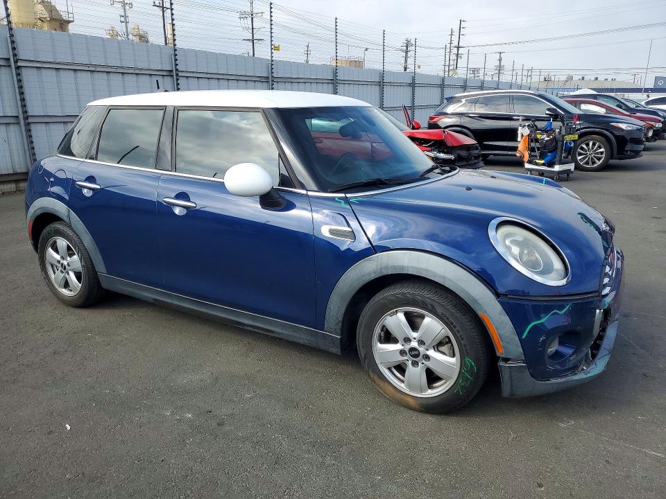 2015 Mini Cooper VIN WMWXS5C59FT827139 COPART salvage auction — FRONT END, Ca - Salvage Certificate, sold $800 on 2026-07-29 (photo 4)