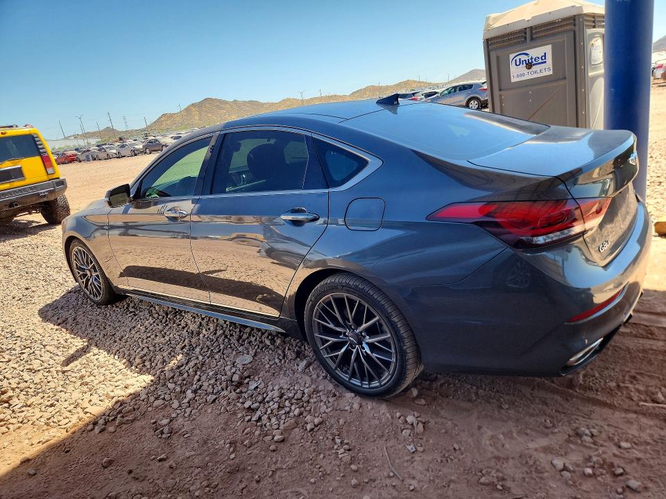 2020 Genesis VIN KMTFN4JE7LU335087 COPART salvage auction — SIDE, Az - Cert Of Title - Salvage, sold $9,300 on 2026-07-30 (photo 2)