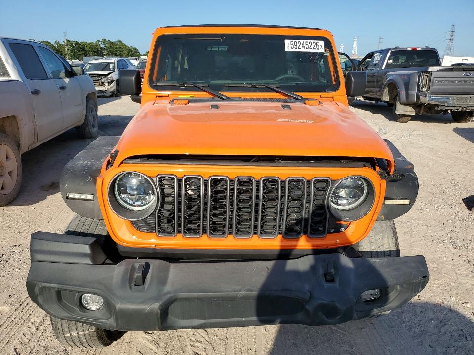 2025 Jeep Wrangler / VIN 1C4PJXDN4SW592660 COPART salvage auction — FRONT END, Ga - Cert Of Title-Salvage, sold $18,500 on 2026-07-28 (photo 5)