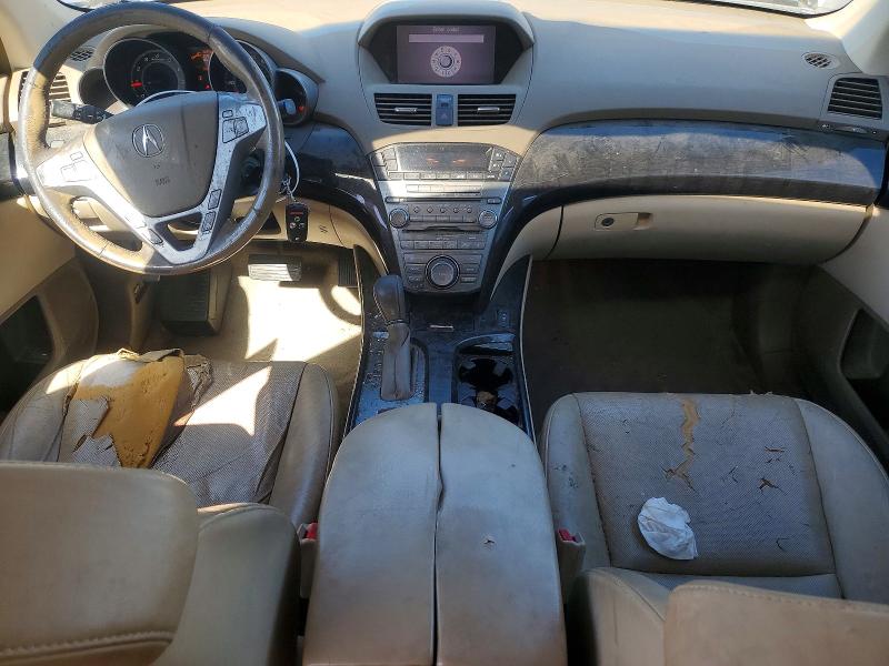 2009 Acura Mdx VIN 2HNYD28869H512927 COPART salvage auction — MINOR DENT/SCRATCHES, Ca - Dis/Dlr/Exp Only Clean Title, sold $525 on 2026-07-09 (photo 8)