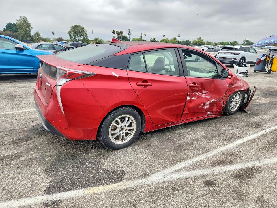 2017 Toyota Prius VIN JTDKBRFU7H3571299 COPART salvage auction — FRONT END, CA - SALVAGE CERTIFICATE, sold $6,500 on 2026-07-24 (photo 3)