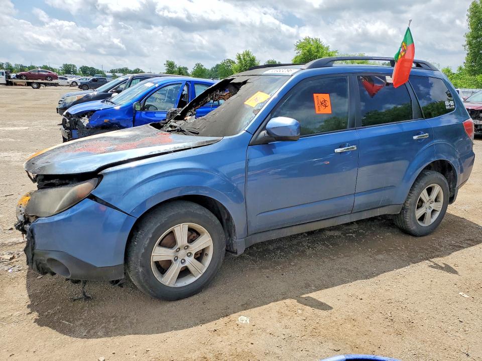 2009 Subaru Forester VIN JF2SH63619H737146 COPART salvage auction — ENGINE BURN, On - Permit Irrepairable, sold $125 on 2026-07-28 (photo 1)