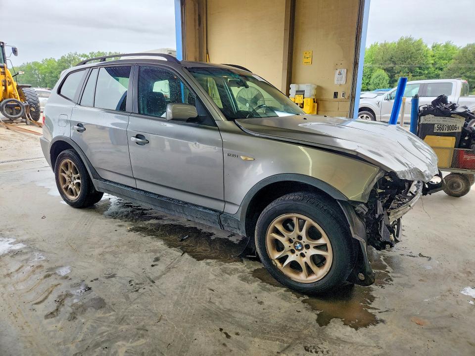 2005 BMW X3 VIN WBXPA73455WC47690 COPART salvage auction — FRONT END, Va - Cert Of Title - Salvage, sold $150 on 2026-07-21 (photo 4)