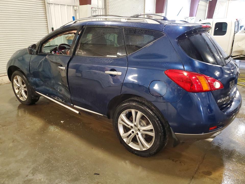 2009 Nissan Murano VIN JN8AZ18WX9W137387 COPART salvage auction — SIDE, Mn - Cert Of Title-Prior Salvage, sold $625 on 2026-07-06 (photo 2)