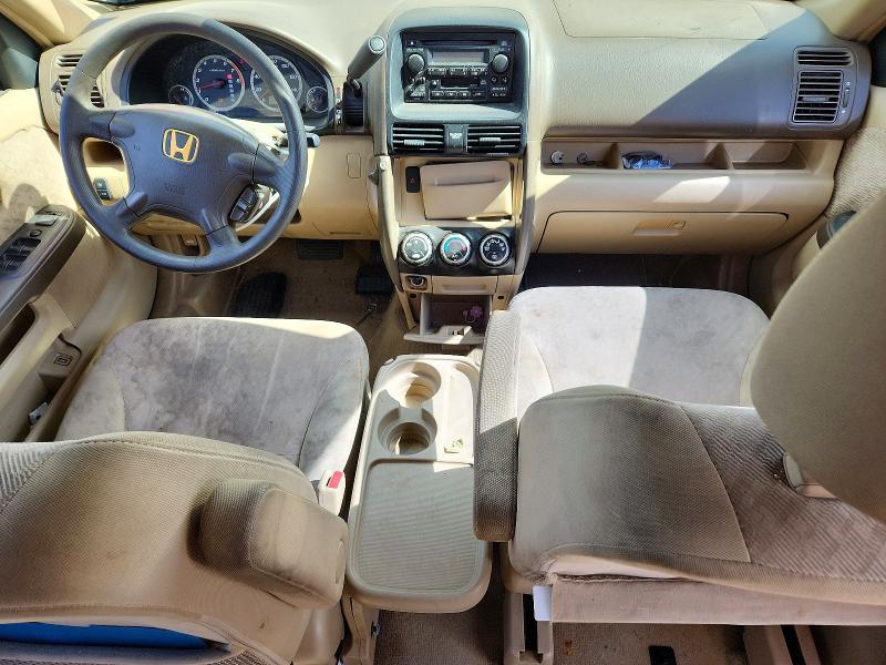 2005 Honda Cr-v VIN JHLRD68515C001486 COPART salvage auction — FRONT END, Tx - Salvage Vehicle Title, sold $1,000 on 2026-07-22 (photo 8)