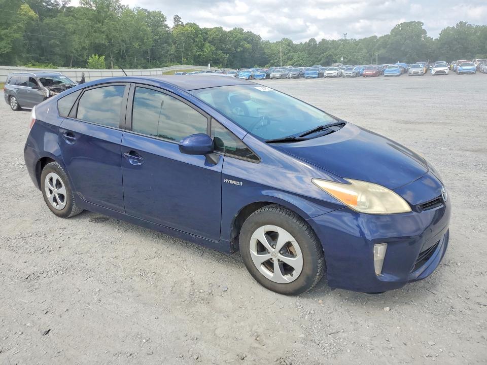 2013 Toyota Prius VIN JTDKN3DU0D1729494 COPART salvage auction — MINOR DENT/SCRATCHES, Sc - Dealer Only Clean Title, sold $1,300 on 2026-07-29 (photo 4)