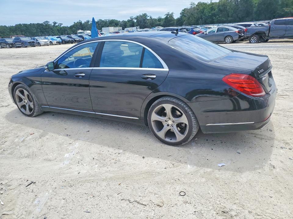 2014 Mercedes-benz S-klasse VIN WDDUG8FB7EA057680 COPART salvage auction — REAR END, Fl - Cert Of Title Slvg Rebuildable, sold $8,700 on 2026-08-18 (photo 2)