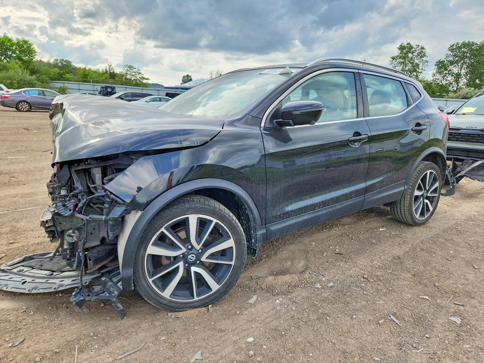2017 Nissan Rogue VIN JN1BJ1CR1HW119726 COPART salvage auction — FRONT END, Oh - Cert Of Title-Salvage, sold $325 on 2026-07-16 (photo 1)
