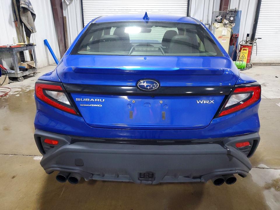 2022 Subaru Wrx VIN JF1VBAL63N9016840 COPART salvage auction — FRONT END, Pa - Certificate Of Salvage, sold $4,950 on 2026-07-08 (photo 6)
