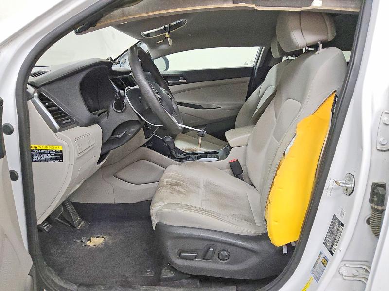 2018 Hyundai Tucson VIN KM8J3CA42JU674865 COPART salvage auction — FRONT END, Tx - Certificate Of Title, sold $1,650 on 2026-07-09 (photo 7)