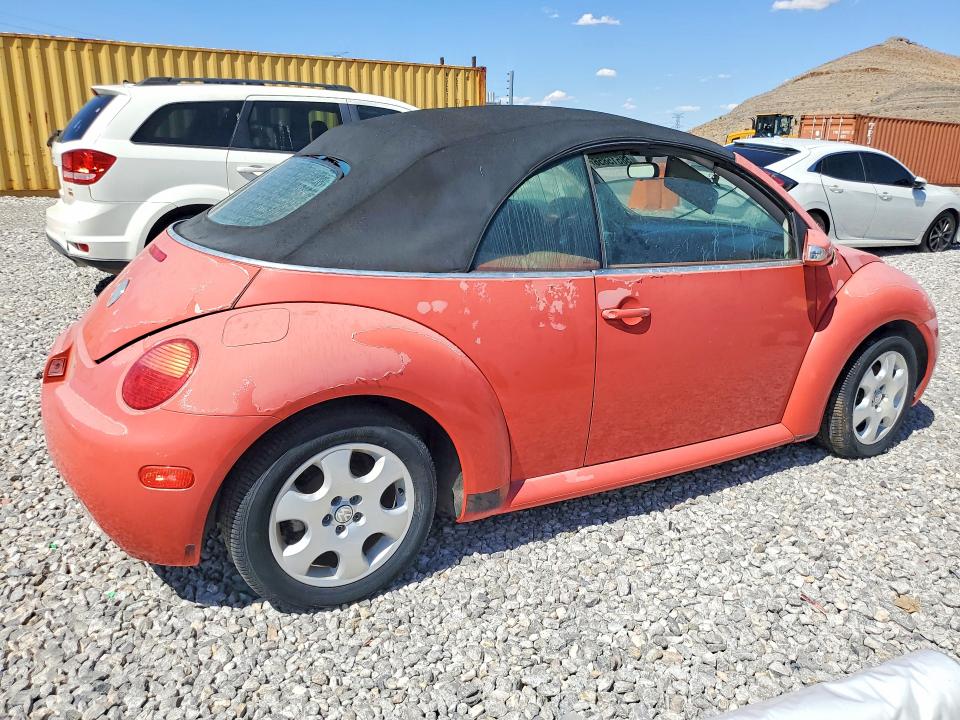 2003 Volkswagen Beetle VIN 3VWCK21Y53M321179 COPART salvage auction — MECHANICAL, Az - Certificate Of Title, sold $425 on 2026-07-08 (photo 3)