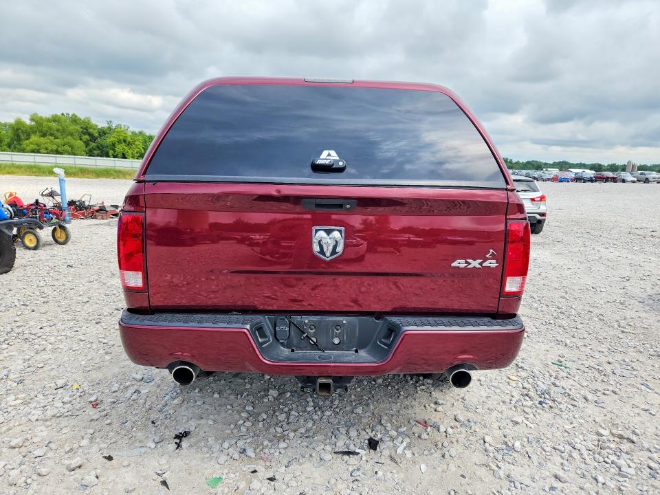 2017 Ram VIN 3C6RR7KT6HG565672 COPART salvage auction — FRONT END, Mi - Certificate Of Title, sold $4,250 on 2026-07-23 (photo 6)