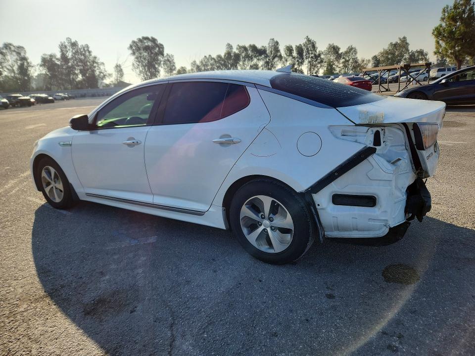 2014 Kia VIN KNAGM4AD6E5067754 COPART salvage auction — REAR END, Ca - Salvage Certificate, sold $1,050 on 2026-07-02 (photo 2)