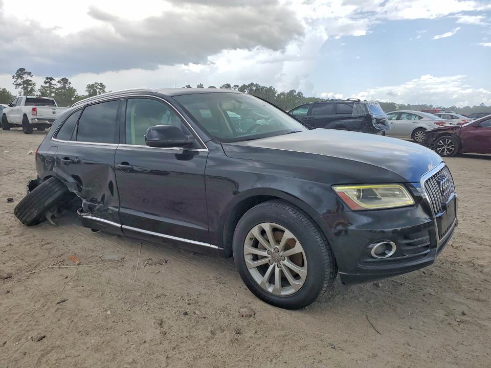 2013 Audi Q5 VIN WA1LFAFP7DA061085 COPART salvage auction — SIDE, Tx - Salvage Vehicle Title, sold $1,600 on 2026-07-02 (photo 4)