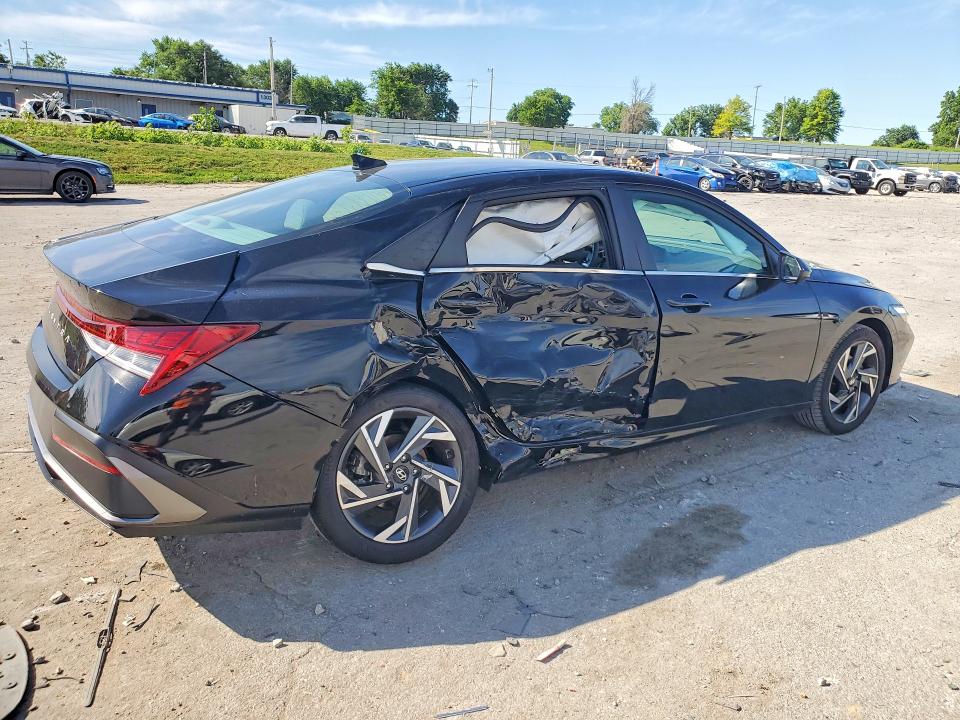 2024 Hyundai Elantra VIN KMHLS4DG3RU706614 COPART salvage auction — SIDE, Mo - Salvage Certificate Of Title, sold $5,100 on 2026-07-28 (photo 3)