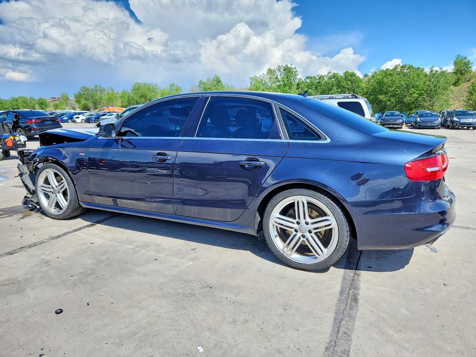 2013 Audi A4 VIN WAUJFAFL1DN020760 COPART salvage auction — FRONT END, Co - Public - Salvage Title, sold $275 on 2026-07-22 (photo 2)