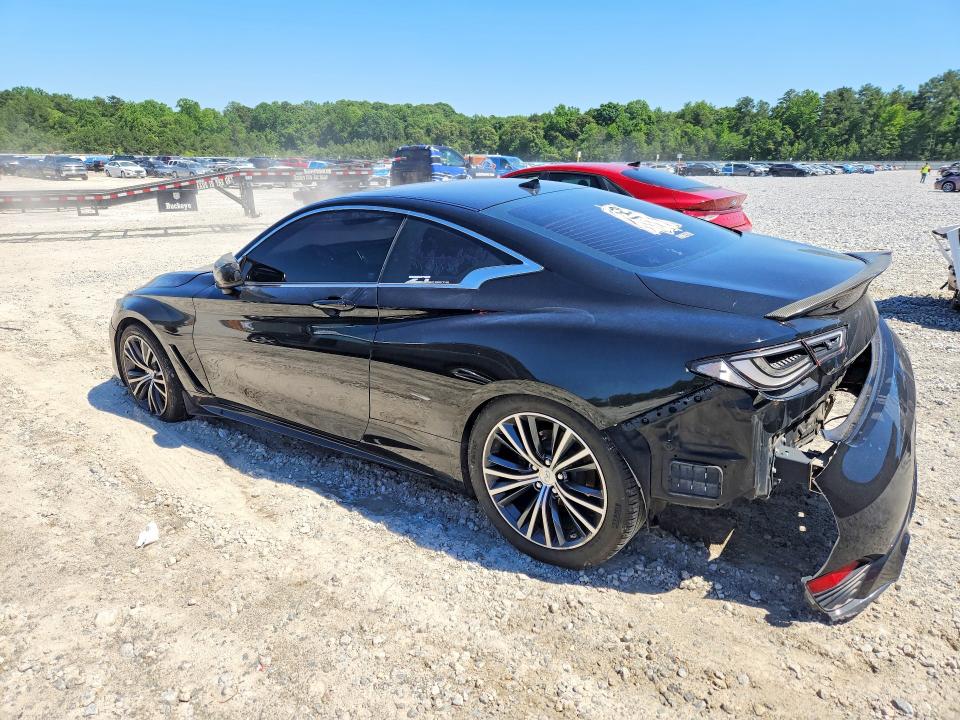 2018 Infiniti Q60 VIN JN1EV7EKXJM342529 COPART salvage auction — FRONT END, Ga - Cert Of Title-Salvage, sold $4,550 on 2026-07-07 (photo 2)
